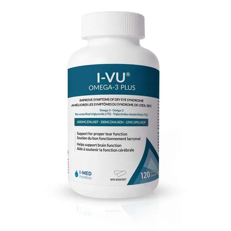 I-VU® Omega 3 Plus | Supports Dry Eye & Eye Health – Optiview Eye