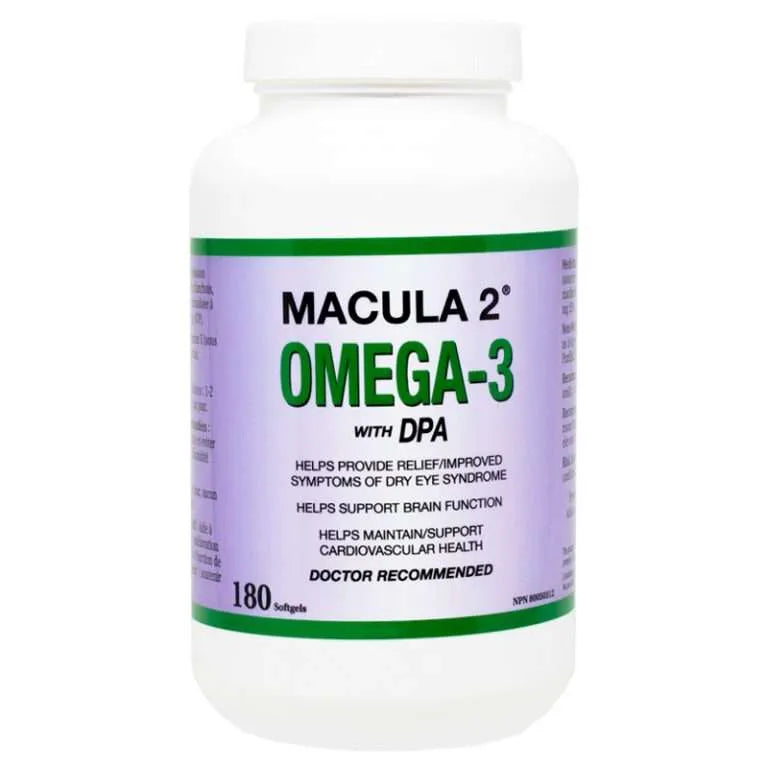 Macula 2 Omega-3 with DPA | Eye & Health Support – Optiview Eye Clinic